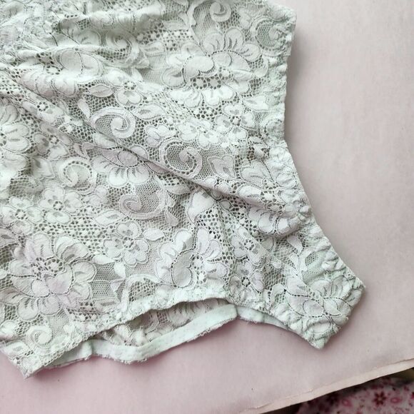 We Are HaH Free People Coming In Haht Lace Bodysuit In Something Blue mint - Picture 6 of 9